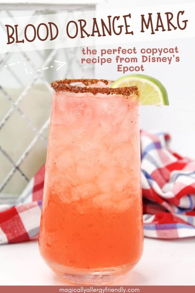 blood orange margarita pin image