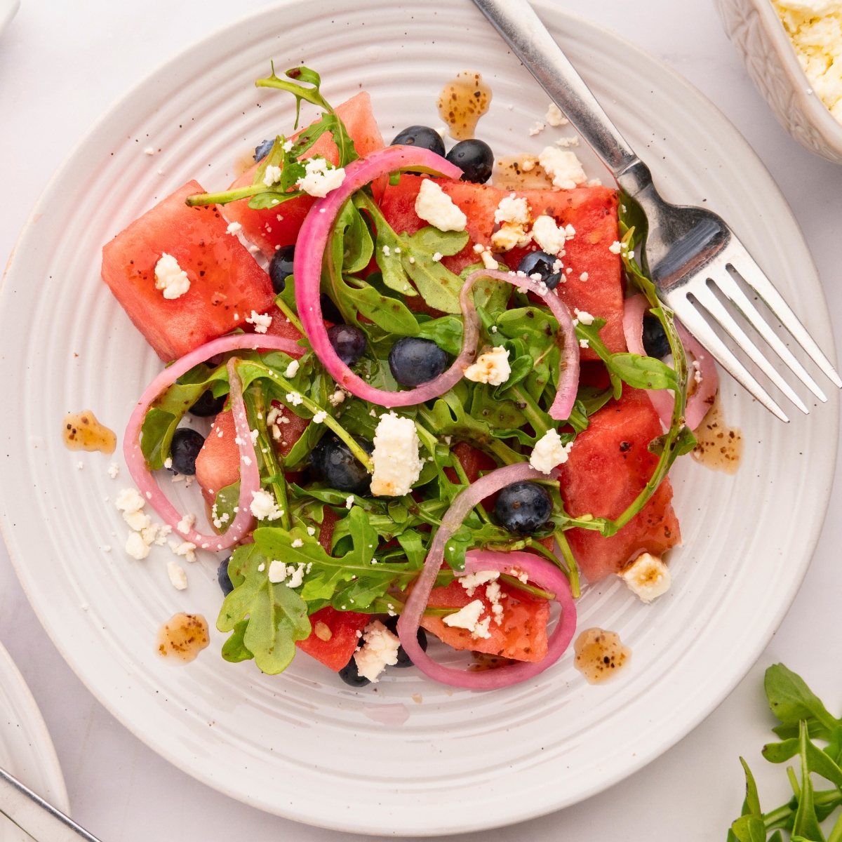 Watermelon Feta Salad (Epcot Recipe)